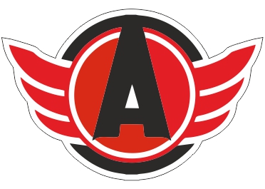 Наклейка на авто "Хоккейный клуб Автомобилист логотип"