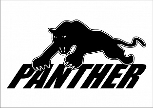 Наклейка "пантера"