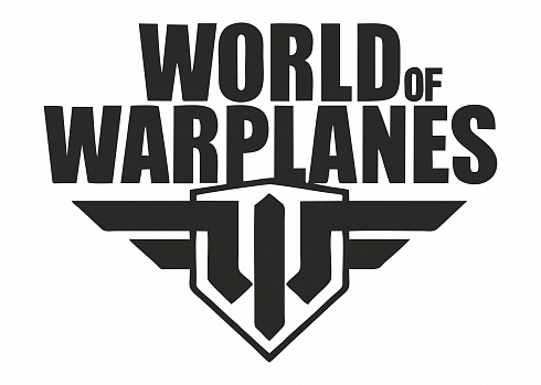 Наклейка на авто "World of warplanes"