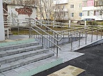 Изготовление и монтаж перил из нержавеющей стали для детского сада, Краснотурьинск