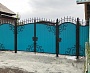 Изготовление и монтаж распашных ворот и калитки для частного дома