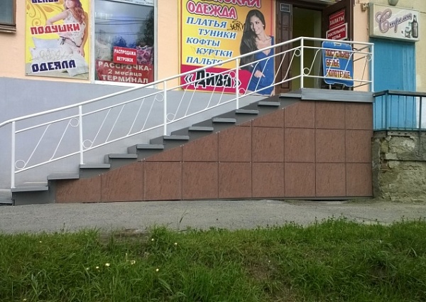 Оформление крыльца