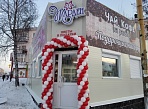 Изготовление и монтаж световой вывески салона цветов Жарден в Краснотурьинске.