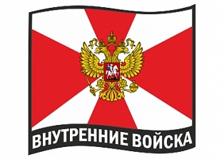 Наклейка на авто "Внутренние войска"