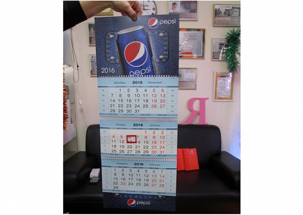 Изготовление сувенирной продукции для компании Pepsi