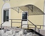 Изготовление и монтаж кованого козырька для магазина, г. Краснотурьинск
