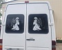 Брендирование автомобиля для ритуального агентства "Ангел"