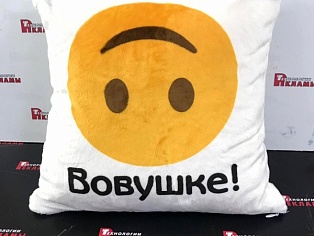 Изготовление плюшевой сувенирной подушки