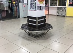Изготовление и монтаж скамьи вокруг колонны в ТК "Столичный"