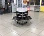 Изготовление и монтаж скамьи вокруг колонны в ТК "Столичный"
