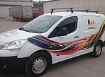Дизайн и оклеивание автотранспорта компании "Кабель 66"