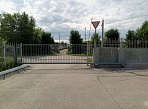 Изготовление и монтаж откатных ворот для Краснотурьинского хлебокомбината