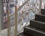Кованые перила в частный дом