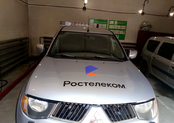 Брендирование автомобиля для компании Ростелеком, Краснотурьинск 