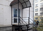 Изготовление и монтаж входной группы из металла
