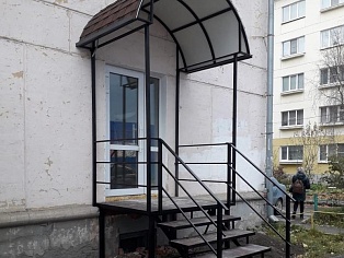 Изготовление и монтаж входной группы из металла