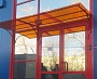 Изготовление и монтаж козырька для ТК Столичный, г. Краснотурьинск