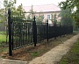 Изготовление и монтаж забора  в парке имени Юрия Гагарина,  Краснотурьинск