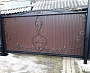 Изготовление и монтаж откатных ворот и калитки, пос. Воронцовка