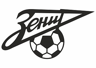 Наклейка на авто "Зенит"