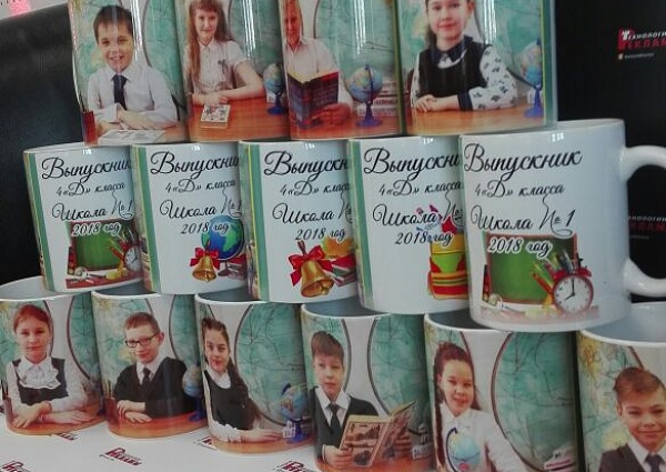 Нанесение фотографий на кружки