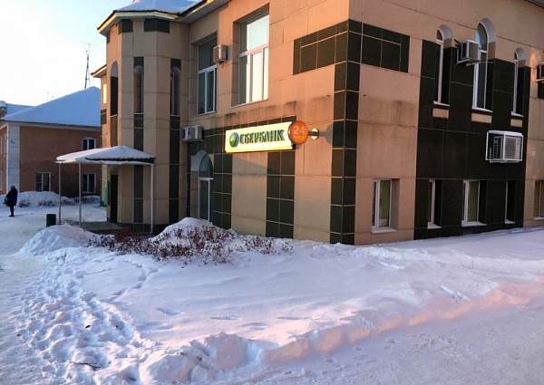 Монтаж световых вывесок "СБЕРБАНК" в г. Карпинск