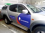 Брендирование автомобиля для компании Ростелеком, Краснотурьинск 