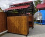 Изготовление и монтаж кованой зоны для барбекю