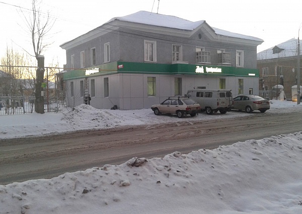 оформление фасада, световая вывеска - УралТрансБанк