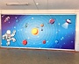 Изготовление и монтаж панно "Космос", в школе №19, Краснотурьинск