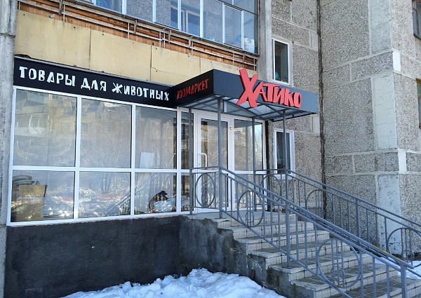 Изготовление вывески для зоомагазина "Хатико" г. Краснотурьинск 
