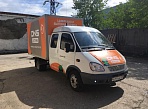 Оклейка газели для DNS, Североуральск