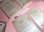 Изготовление свадебных приглашений 