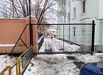 Изготовление и монтаж откатных ворот для школы №9, Краснотурьинск