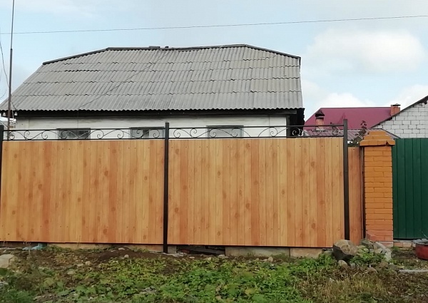 Изготовление и монтаж забора, калитки  и откатных ворот, г. Краснотурьинск 