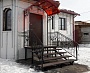 Изготовление и монтаж кованого крыльца и козырька для частного дома