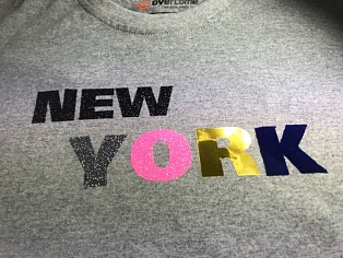 Нанесение надписей и изображений термопленками