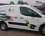 Дизайн и оклеивание автотранспорта компании "Кабель 66"