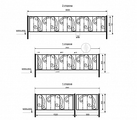 Оградка №24